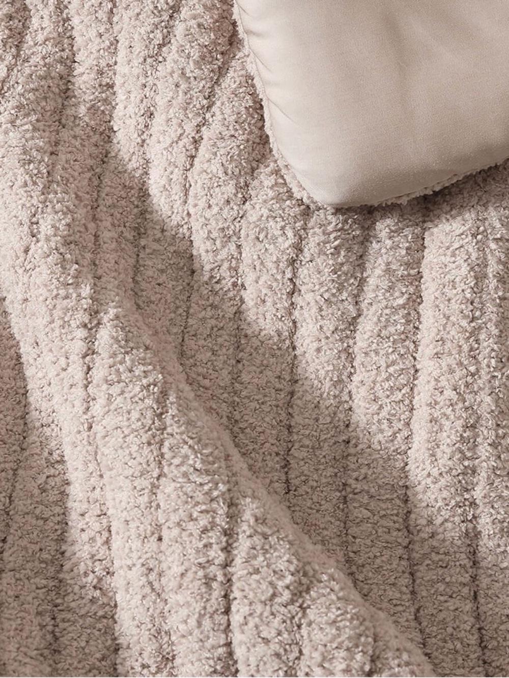 Sunday Citizen Snug Piped Comforter Queen/Full Taupe $360 Retail - Picture 2 of 6
